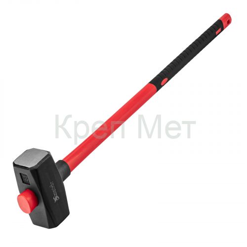 Кувалда, 6000 г, фибергласовая обрезиненная рукоятка Matrix