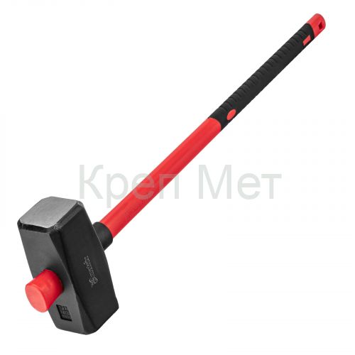 Кувалда, 10000 г, фибергласовая обрезиненная рукоятка Matrix