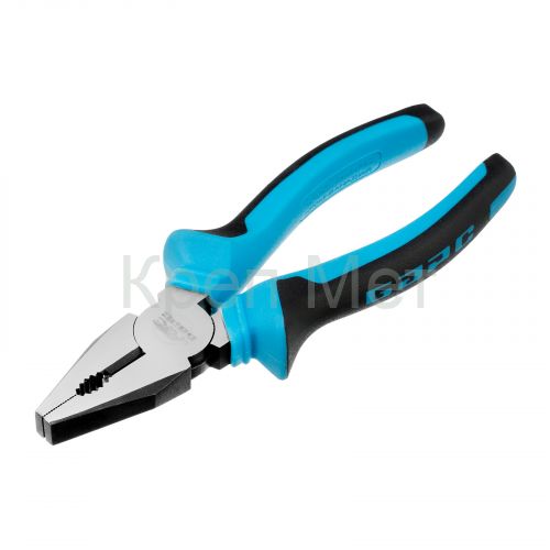 Плоскогубцы комбинированные 160 мм, хром-ванадий, двухкомпонентные рукоятки Барс