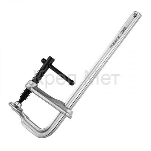 Струбцина F-образная, 80x200мм, кованая Denzel