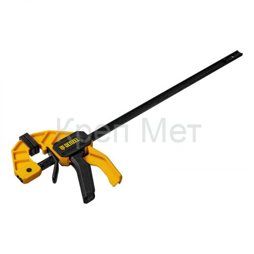 Струбцина F-образная, быстрозажимная, 300 х 55 мм, усиленный нейлоновый корпус Denzel