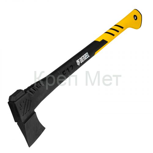 Топор-колун, F12, 2000 гр, двухкомпонентная рукоятка, 710 мм// Denzel