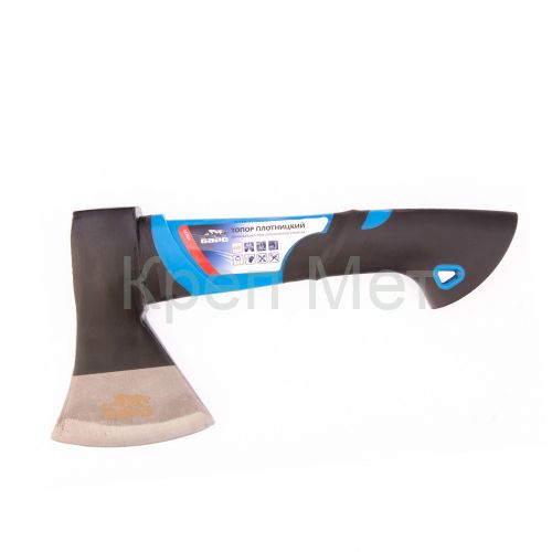 Топор плотницкий, 450 гр, двухкомпонентная обрезиненная рукоятка Барс