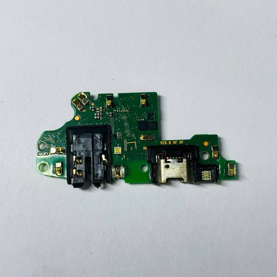 Honor 10 lite нижняя плата с разъёмом зарядки оригинал с разбора