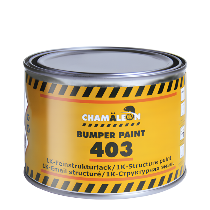 Chamaeleon Эмаль для бампера черная, объем 0,5л
