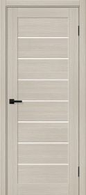 Межкомнатная Дверь с Экошпоном Bravo Браво-22 Cream Melinga / Magic Fog 900х2000мм (полотно 1ш, коробка, наличник-5шт) / Браво.