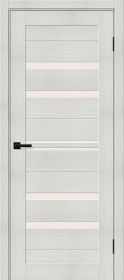 Межкомнатная Дверь с Экошпоном Bravo Браво-30 Bianco Melinga / Magic Fog 600x2000мм (полотно 1шт, коробка, наличник-5шт) / Браво