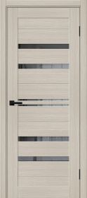 Межкомнатная Дверь с Экошпоном Bravo Браво-30 Cream Melinga / Mirox Grey 600x2000, 700x2000, 800x2000, 900x2000мм / Браво