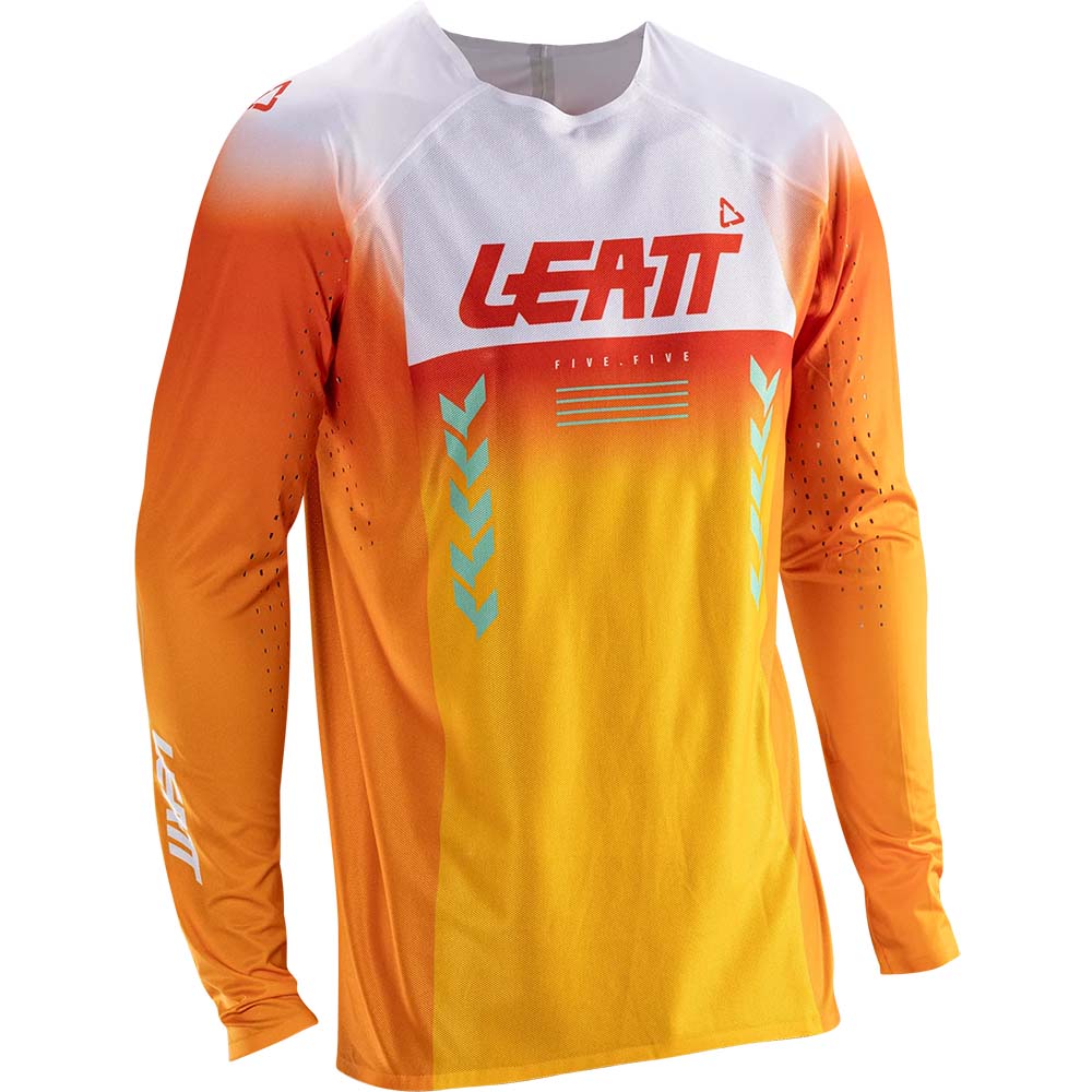 Leatt Moto 5.5 UltraWeld Orange (2026) джерси для мотокросса