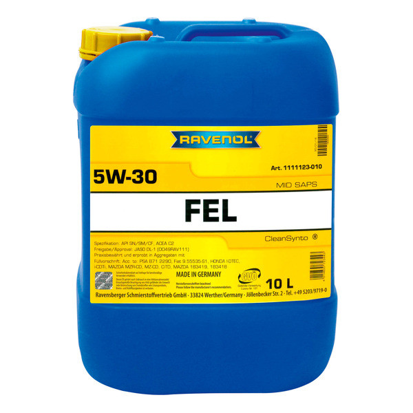 Ravenol FEL 5W-30, 10л