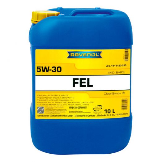 Ravenol FEL 5W-30, 10л