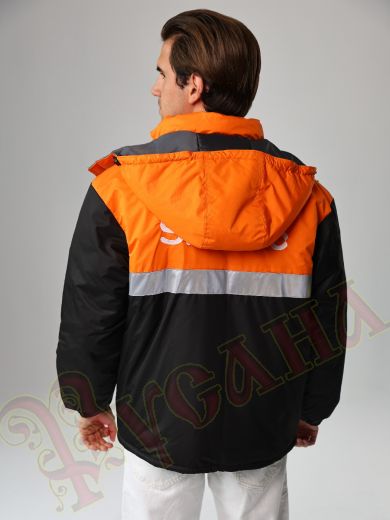 форма зимняя, куртка со спины