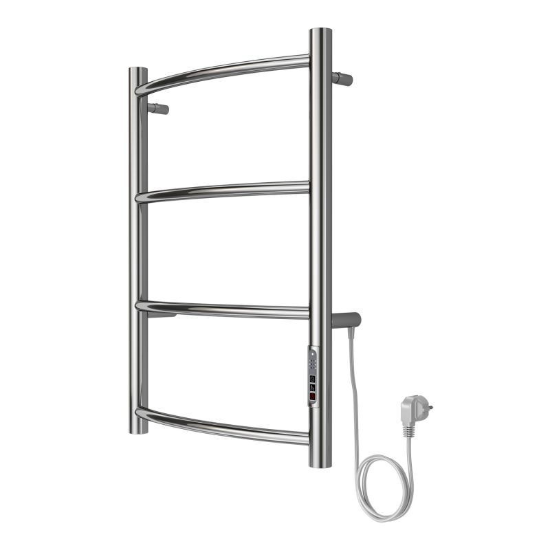 Полотенцесушитель электрический AZARIO VERONA 400/600 4 секции, хром AZ04846