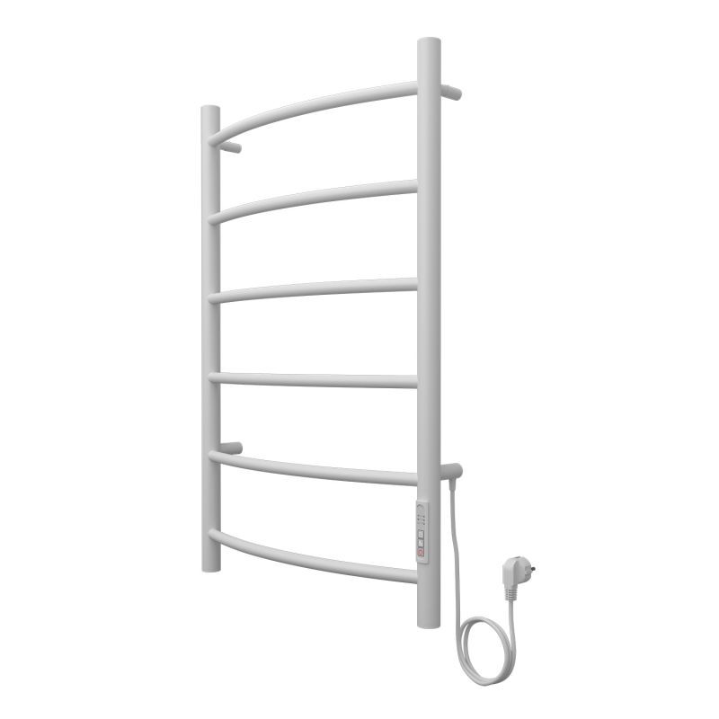 Полотенцесушитель электрический AZARIO VERONA 500/800 6 секций, белый AZ04858W