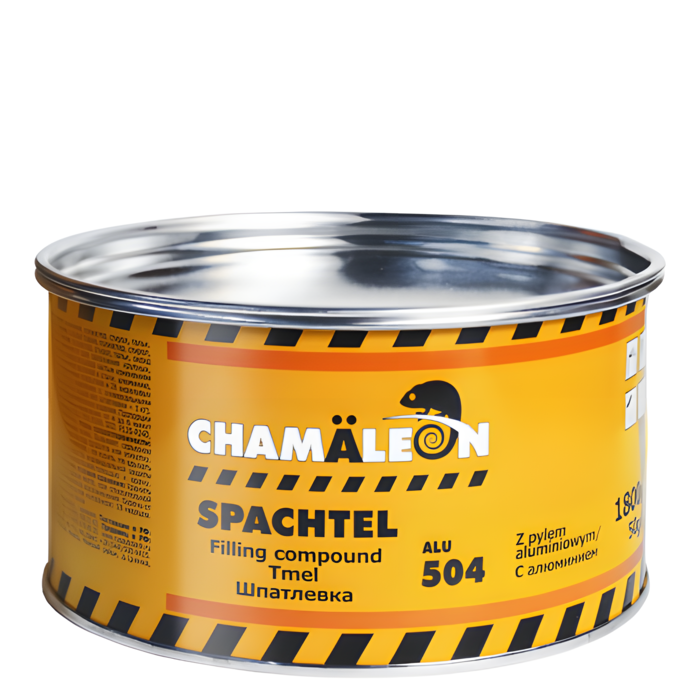 Chamaeleon Шпатлевка с алюминием (вкл.отвердитель), объем 1,85кг.