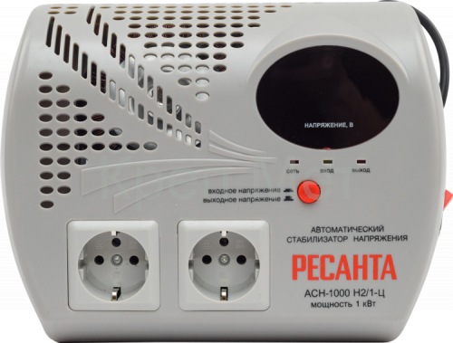 Стабилизатор напряжения серии LUX Ресанта АСН-1000Н2/1-Ц