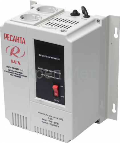 Стабилизатор напряжения серии LUX Ресанта АСН-1000Н/1-Ц