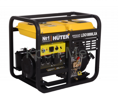 Электрогенератор дизельный LDG 10000LXА Huter
