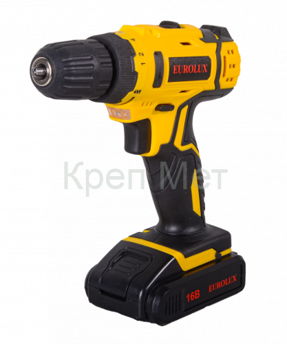 Дрель-шуруповерт Eurolux ДА-16/2Li