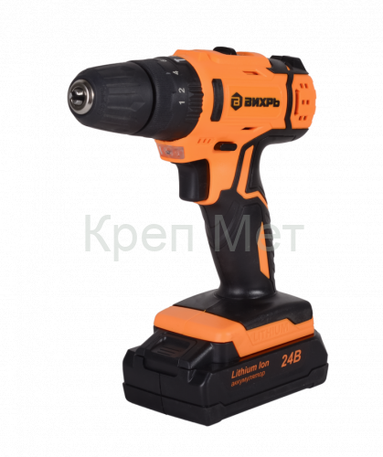 Дрель-шуруповерт Вихрь ДА-24Л-2КУ