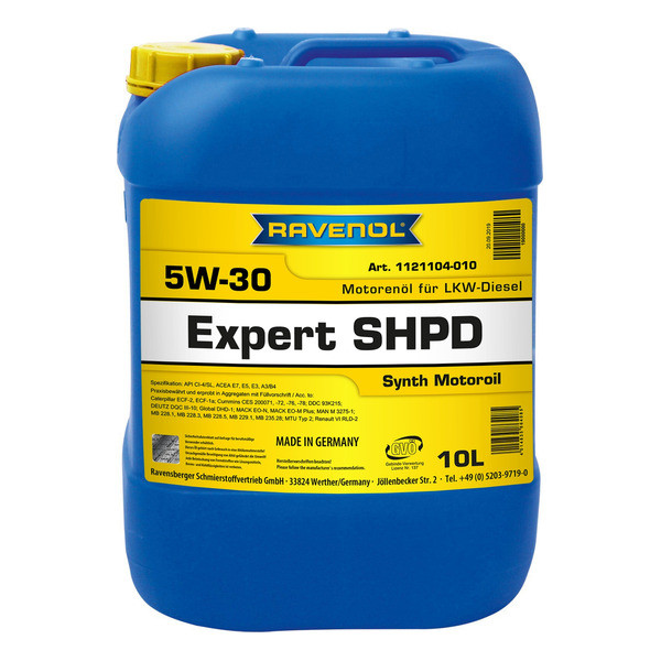 Ravenol Expert SHPD 5W-30, 10л