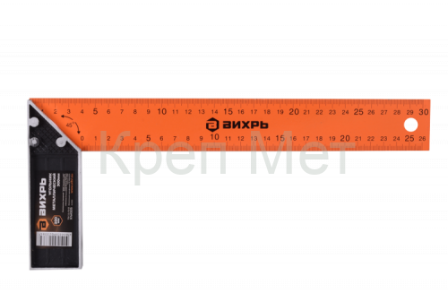 Угольник металлический ВИХРЬ 300 мм