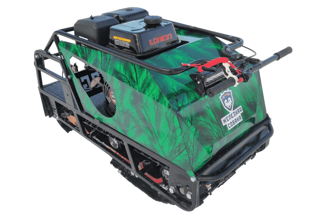 Мотобуксировщик ЖЕЛЕЗНАЯ СОБАКА M500 9 л.с