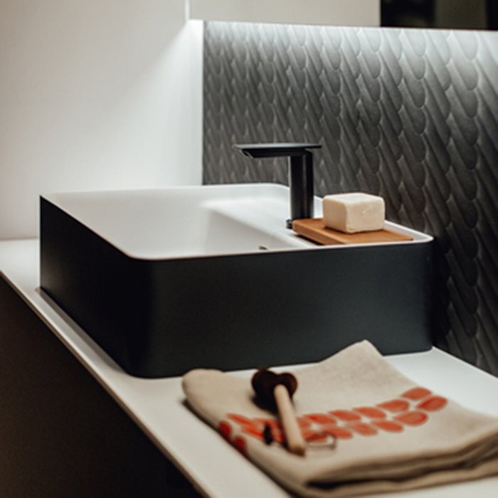 Изображение Накладная раковина Agape Marsiglia ACER0705P1RZG 69x47 см