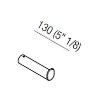 Держатель для туалетной бумаги подвесной Agape Dot line ADTL0452N 13 см схема 2