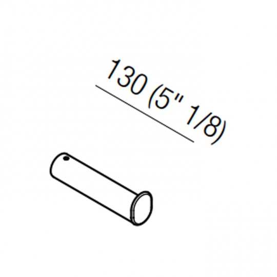 Держатель для туалетной бумаги подвесной Agape Dot line ADTL0452N 13 см схема 2