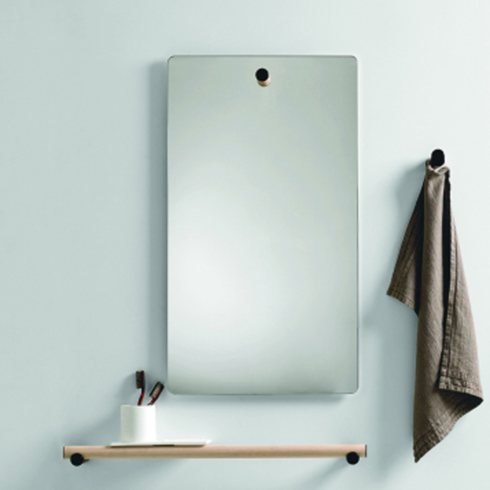 Прямоугольное зеркало Agape Dot line ADTL0459 45x80 см