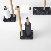 Стойка с аксессуарами напольная Agape Dot line ADTL0460RUN 20,7x15x75 см схема 1