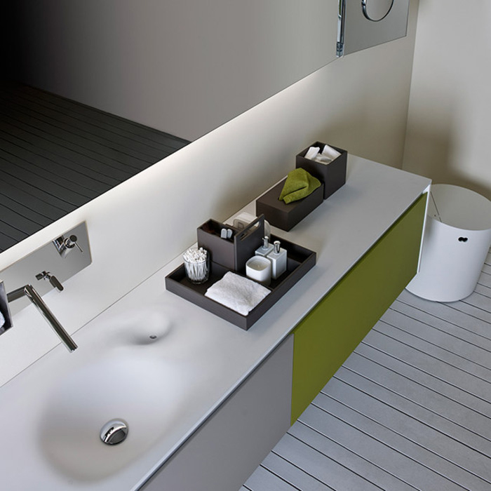 Контейнер настольный Agape Puzzle ALEG521GR