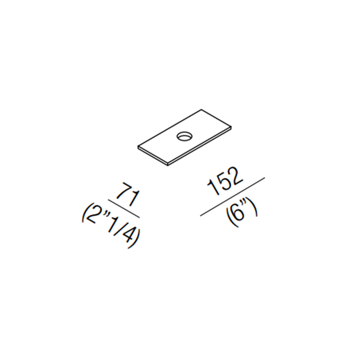 Контейнер Agape Puzzle ALEG528GR 15,2x7 см ФОТО