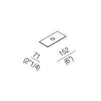 Контейнер Agape Puzzle ALEG528GR 15,2x7 см схема 2 Контейнер Agape Puzzle ALEG528GR 15,2x7 см схема 2