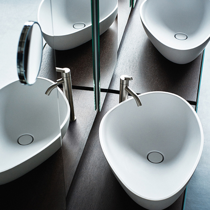 Изображение Смеситель для раковины Agape Square ARUB1095A на горизонтальную поверхность