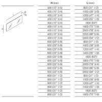 Прямоугольное зеркало Agape Nudo ASPE1640O 160x40 см схема 2