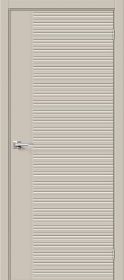 Межкомнатная Дверь Эмаль Bravo Граффити-33.0 Creamy 600х2000мм (полотно 1шт) / Браво