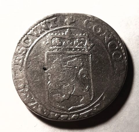 1 дукат 1 талер 1662 Западная Фрисландия Фризия Нидерланды Редкость