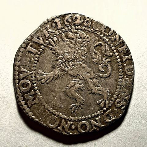 1/2 талера Левендальдера 1628 Гелдерланд Нидерланды Редкость UNC