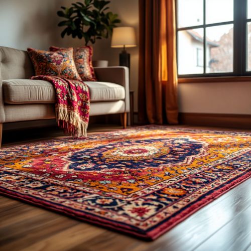 Иранский ковер ручной работы 001