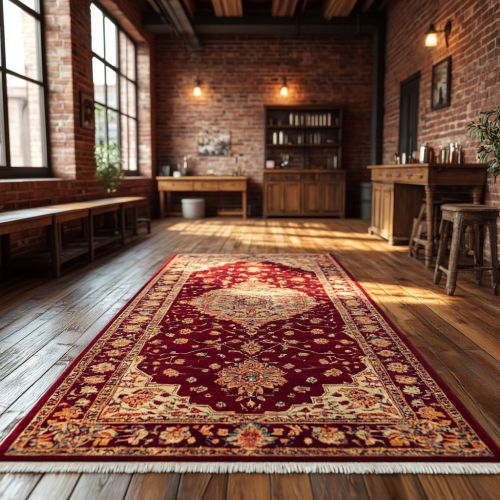 Иранский ковер ручной работы 002