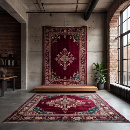 Иранский ковер ручной работы 006