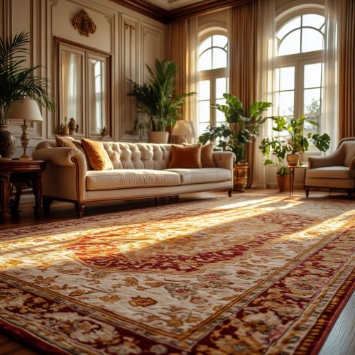 Иранский ковер ручной работы 008