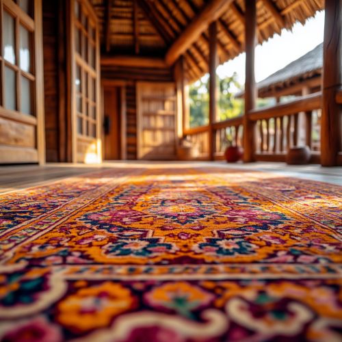 Иранский ковер ручной работы 014