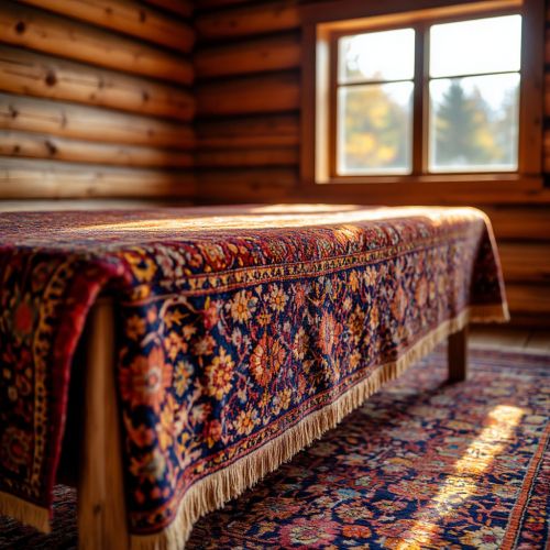 Иранский ковер ручной работы 016