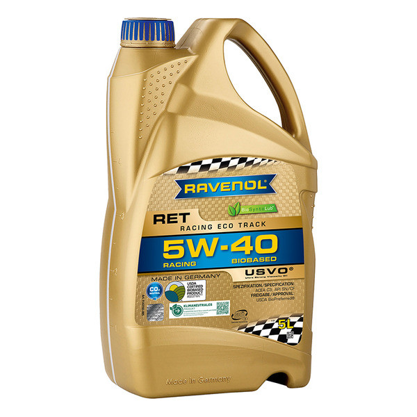 Ravenol Eco Track RET 5W-40, 5л