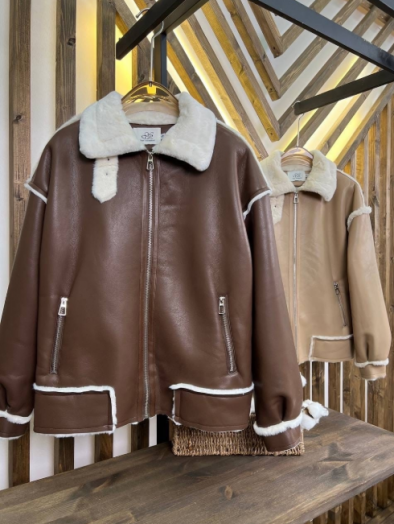 Дубленка женская 50108