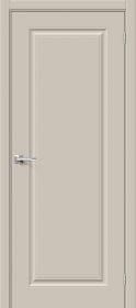 Межкомнатная Дверь Эмаль Bravo Скинни-10 Creamy 600x2000мм (полотно 1шт,коробка, наличник-5шт) / Браво