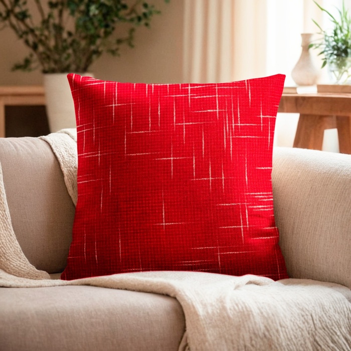 Наволочка декоративная Этель «Классика», цвет красный, 43*43 см, 100% п/э